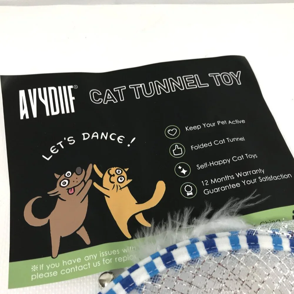 Cat Tunnel Spring Toy - Picture 8 of 8